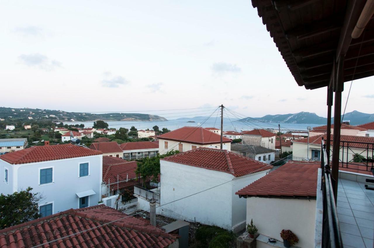 The House Of "Angelina", Magnificent View Of The Sea Apartment Methoni  Ngoại thất bức ảnh